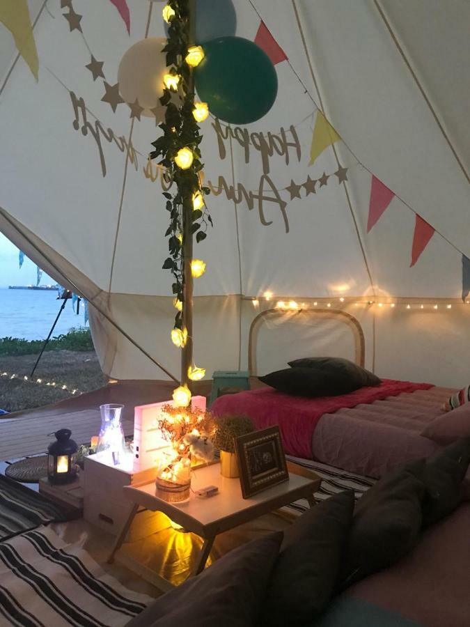 Glamping Kaki - Medium Bell Tent Singapur Dış mekan fotoğraf