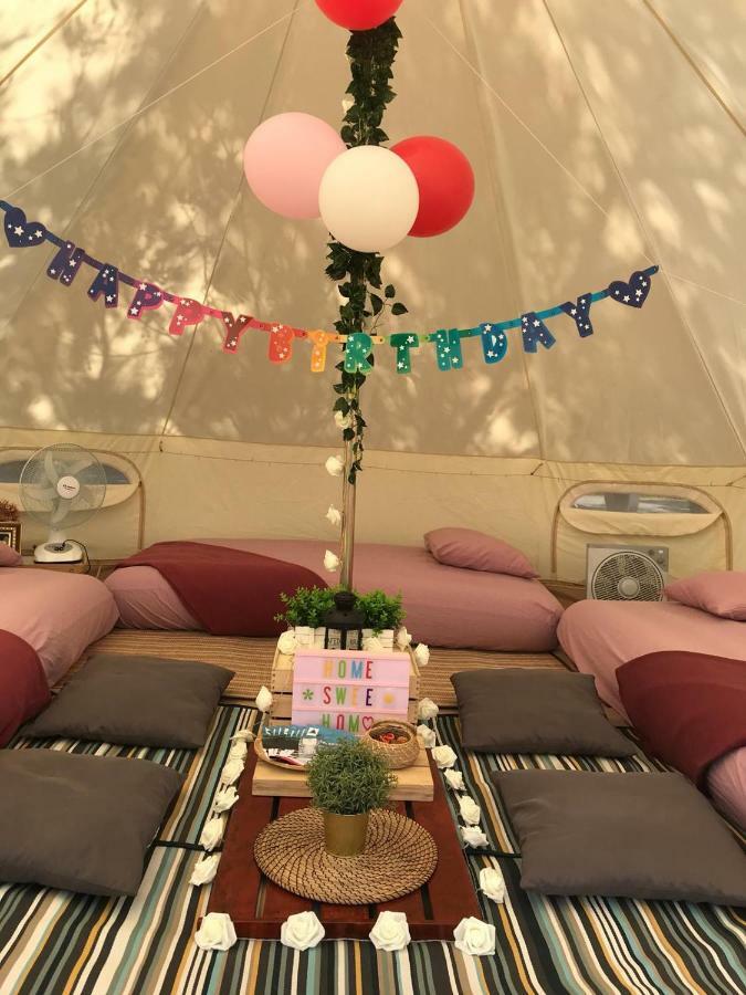 Glamping Kaki - Medium Bell Tent Singapur Dış mekan fotoğraf