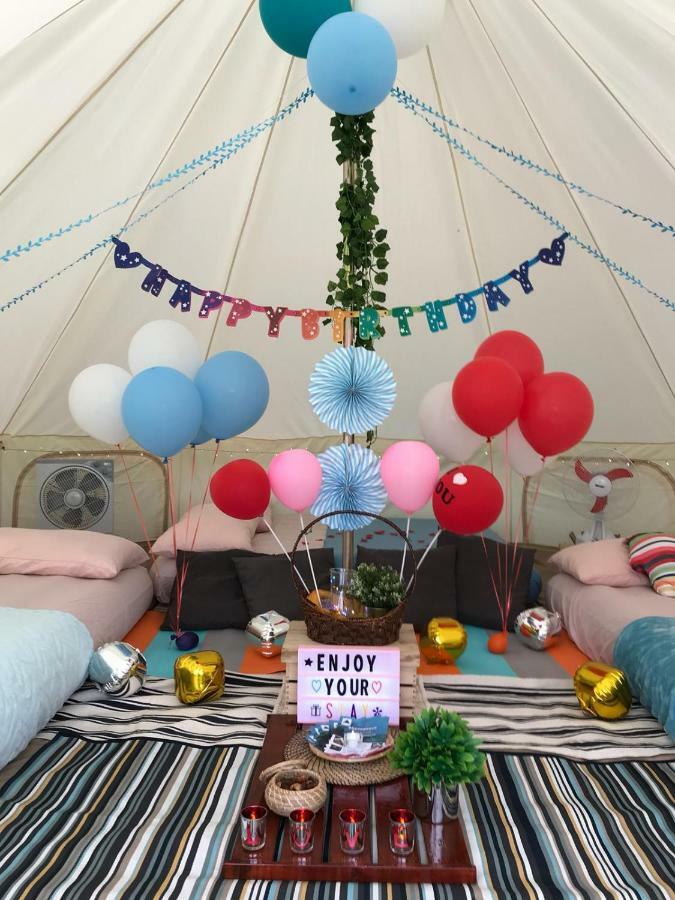 Glamping Kaki - Medium Bell Tent Singapur Dış mekan fotoğraf
