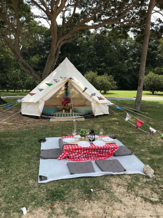Glamping Kaki - Medium Bell Tent Singapur Dış mekan fotoğraf